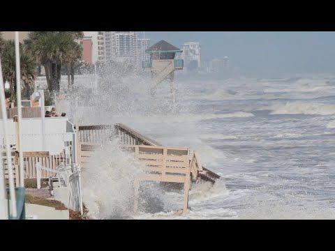 Surviving the Fury: How  Faces daytona beach hurricane milton