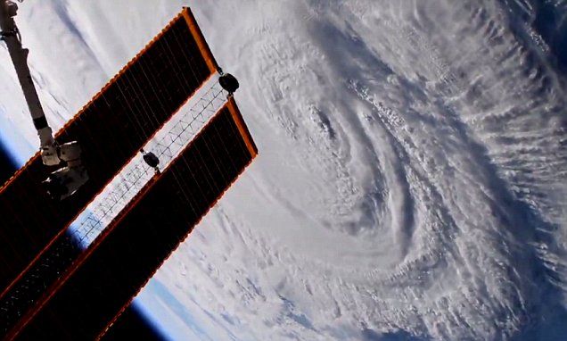 Witnessing the Power of Nature: hurricane milton satellite